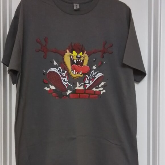 Tasmanian Devil Graphic Print T-Shirt - Picture 1 of 1